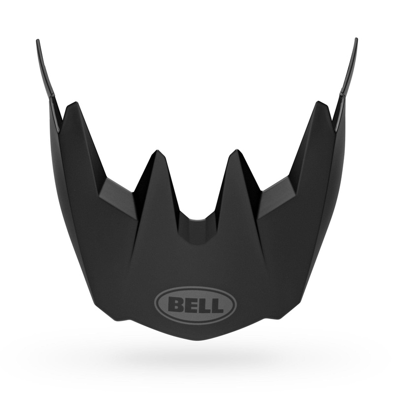 Bell Sanction 2 Helmet Visor: Alpine Matte Black M-Xl