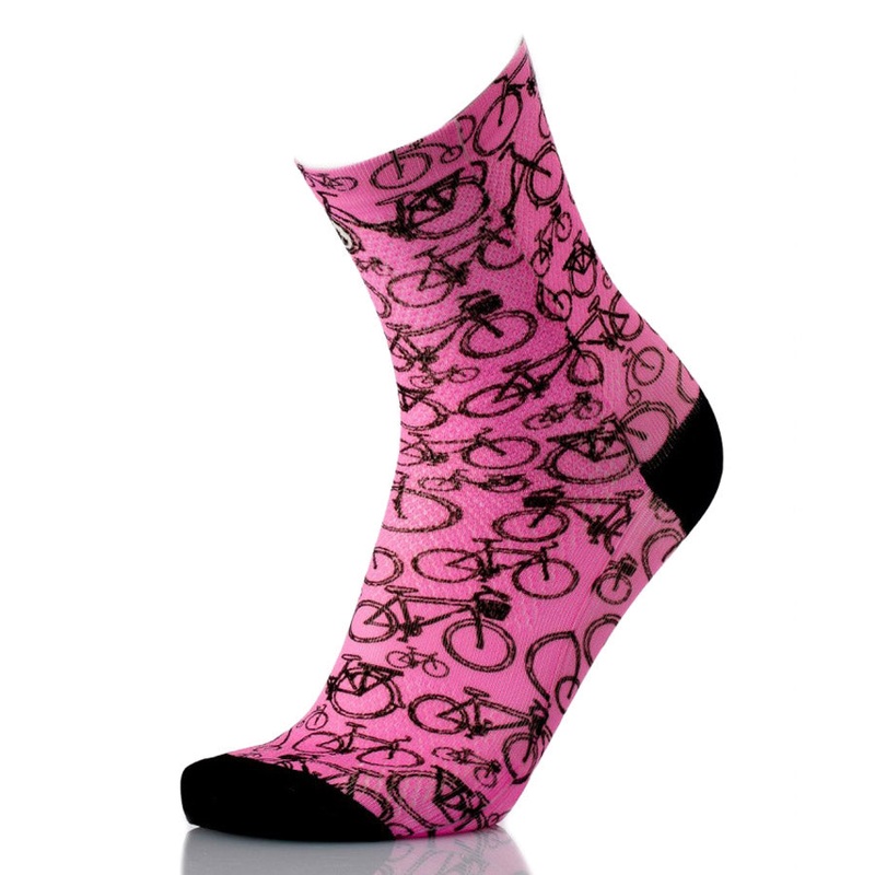 Calze MBwear Fun Bike - Rosa|36-40|41-46|Rosa