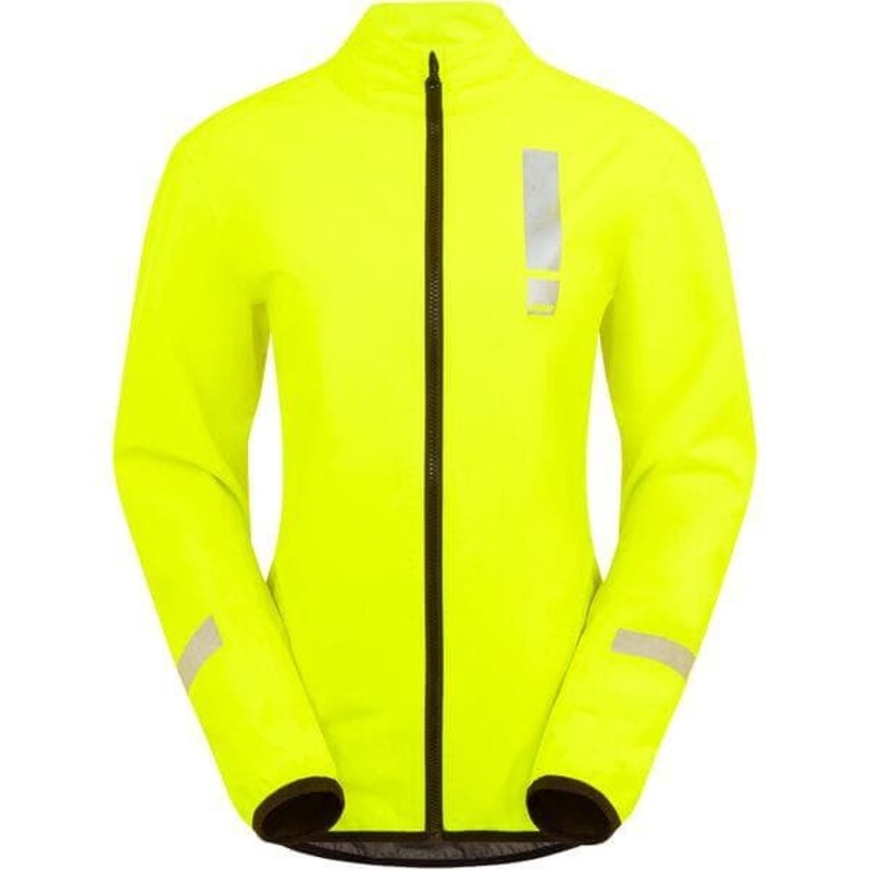 HUMP Women's Reflect Waterproof Jacket - Hi-Viz Yellow - Size 12