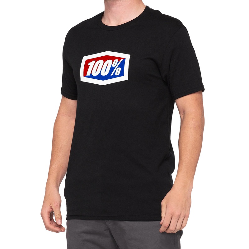 100% Official T-Shirt Black|L|XL