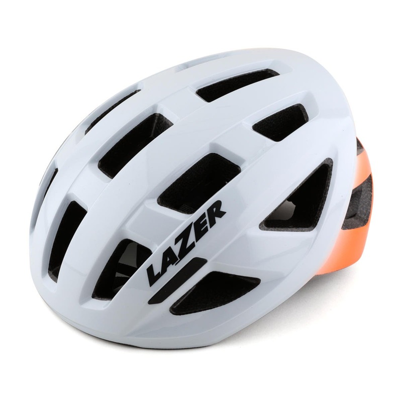 Lazer Tonic KinetiCore Helmet (Matte White/Flash Orange) (M) 
