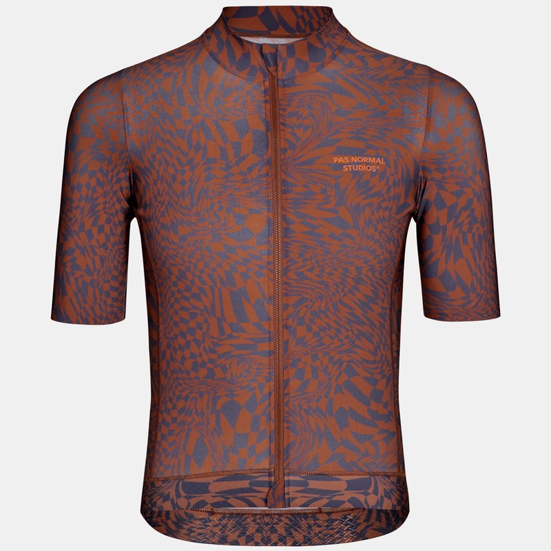 Maglia Pas Normal Studios Essential Check - Viola