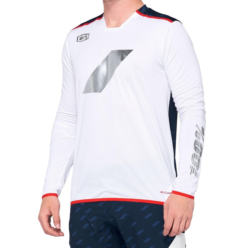 100% R-Core X Jersey Ltd Edition Navy / White