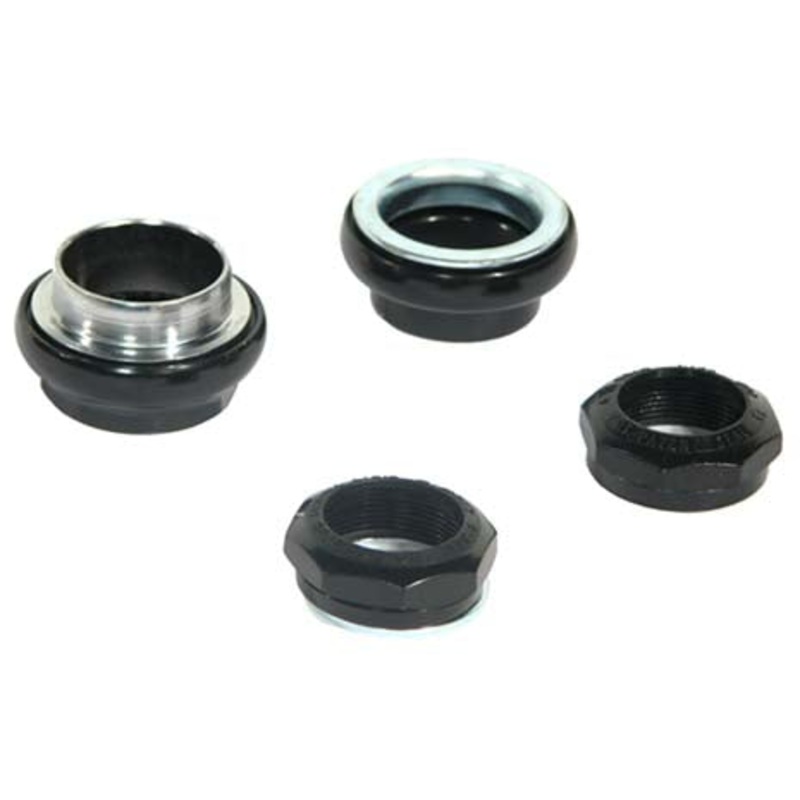 Headsets - Threaded|HEADSET 1" 22.2 TOP NUT BLACK  (VP-H692W)