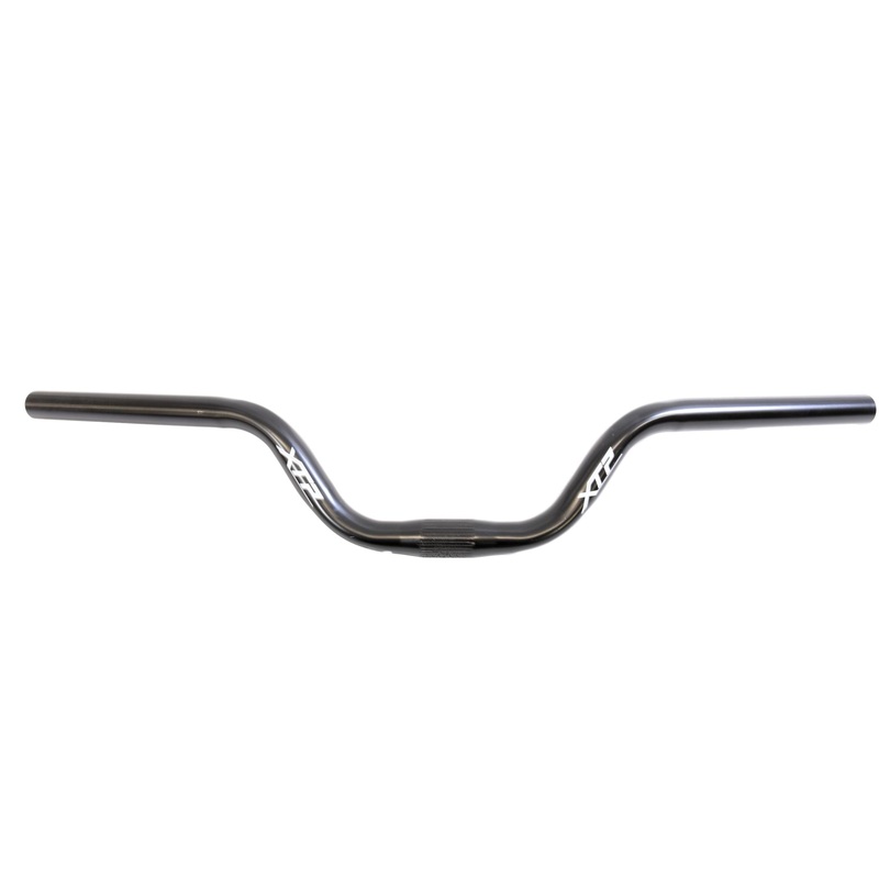 XPT 80mm Rise Touring Comfort Bike Handlebars Traditional Style 600mm Black