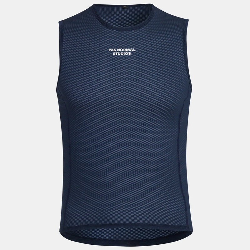 Maglia intima senza maniche Pas Normal Studios Mechanism Pro - Blu