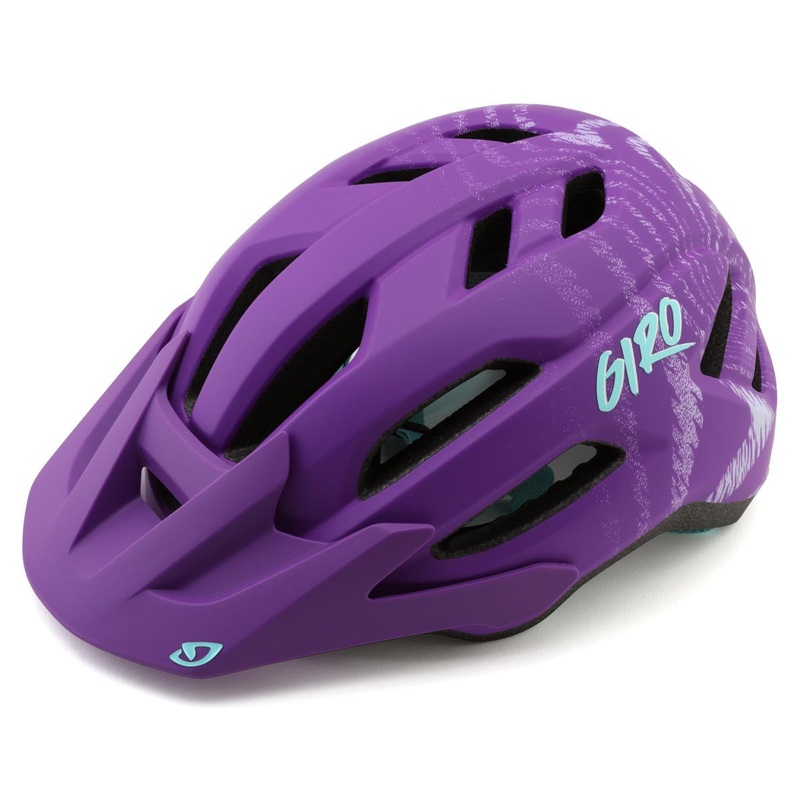 Giro Fixture Mips II Youth Helmet (Matte Purple Ripple) (Universal Youth) 