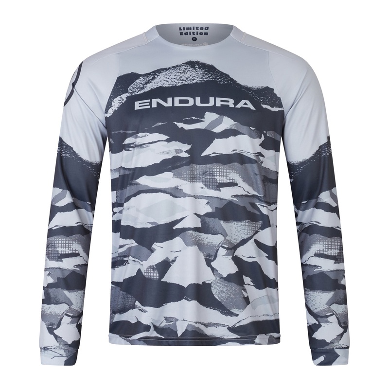 Maglia maniche lunghe Endura Camo Print LTD - Grigio