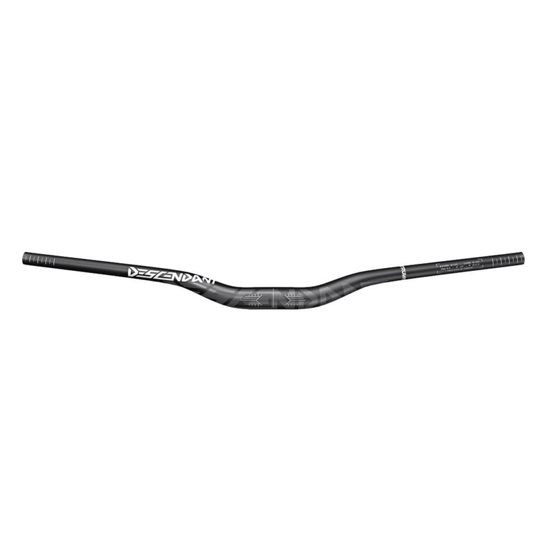 Truvativ Handlebar Descendant Riser Downhill, 35Mm Clamp, 800Mm Width, 25Mm Rise, Black On Black: Black On Black 800Mm