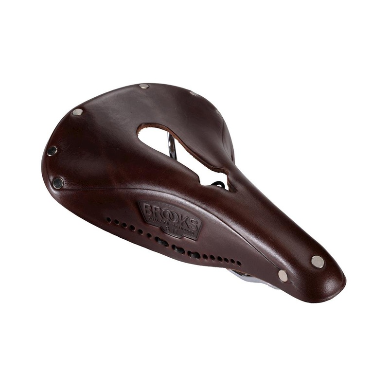 Brooks B17 Carved Saddle (Brown) (175mm) 