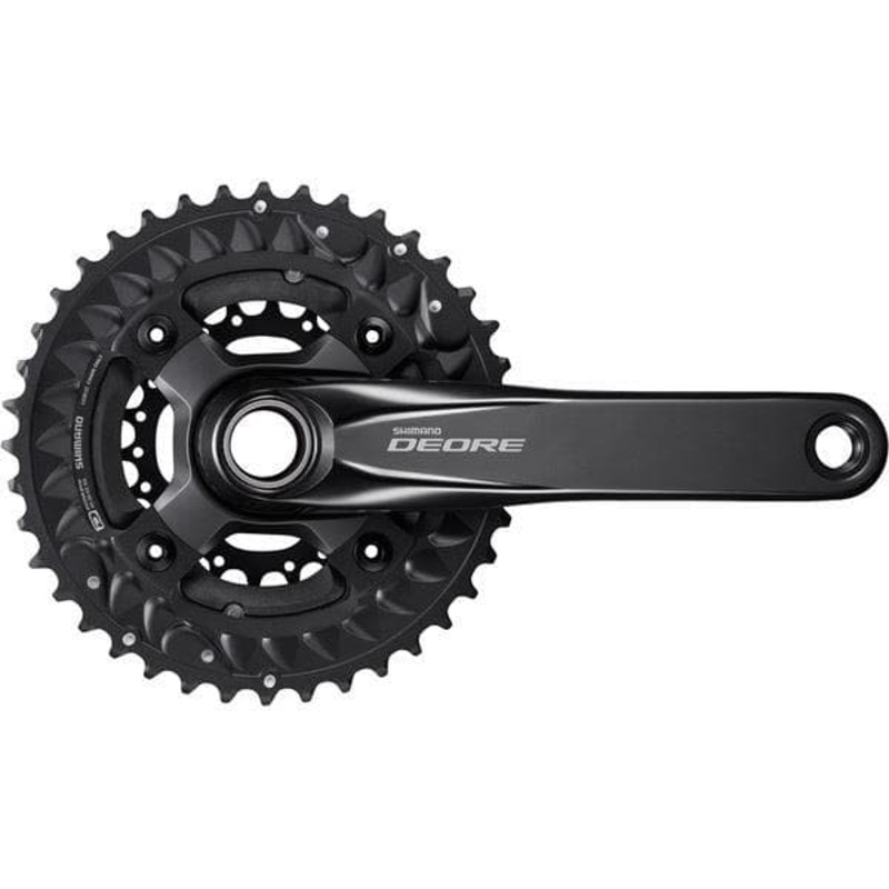 Shimano Deore FC-M6000 Deore 10-speed chainset; 40/30/22T; 50 mm chain line; 175 mm