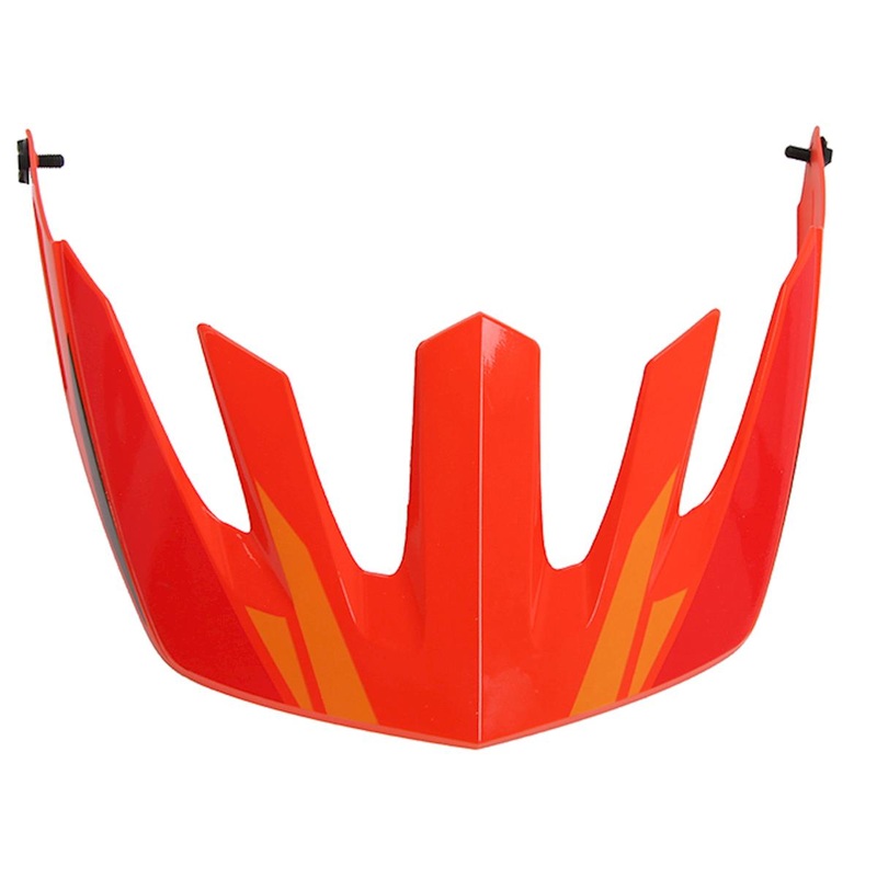 Specialized Ambush Helmet Visor (Moto Orange Speed-Streak) (S) 