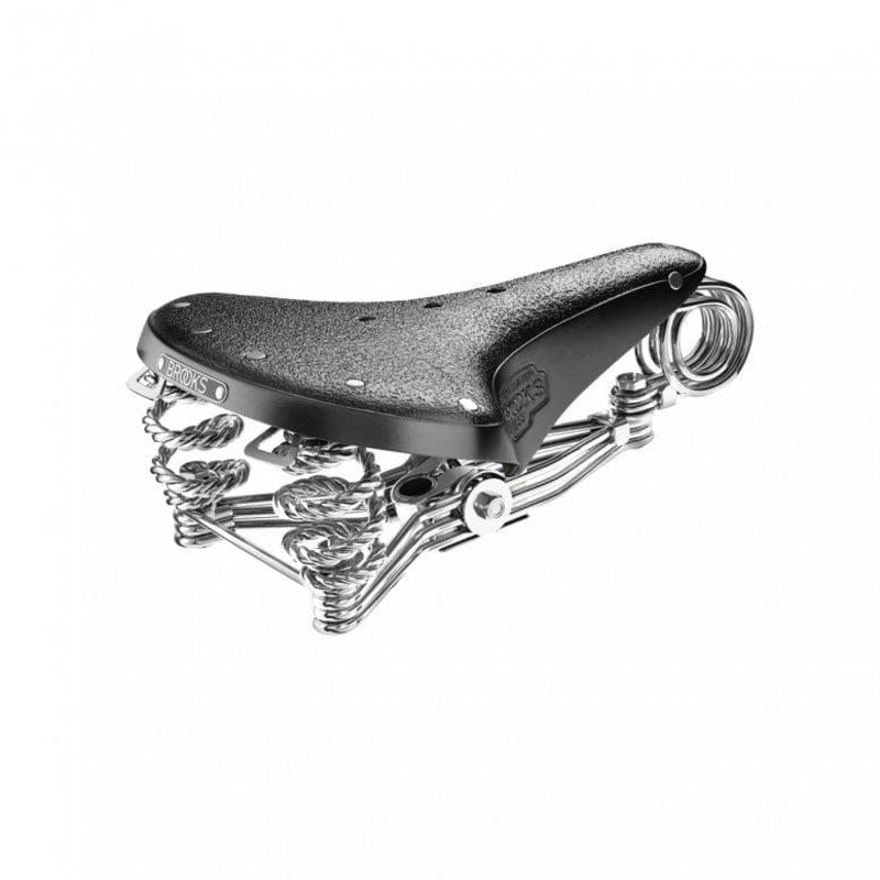 Brooks B33 W/Clamp Blk Mens Leisure Saddle - 235mm