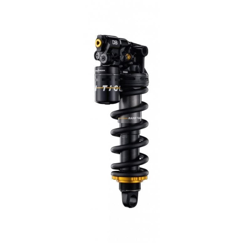 Cane Creek Tigon Coil Trunnion - Black/Gold - 205x62.5mm Trunnion