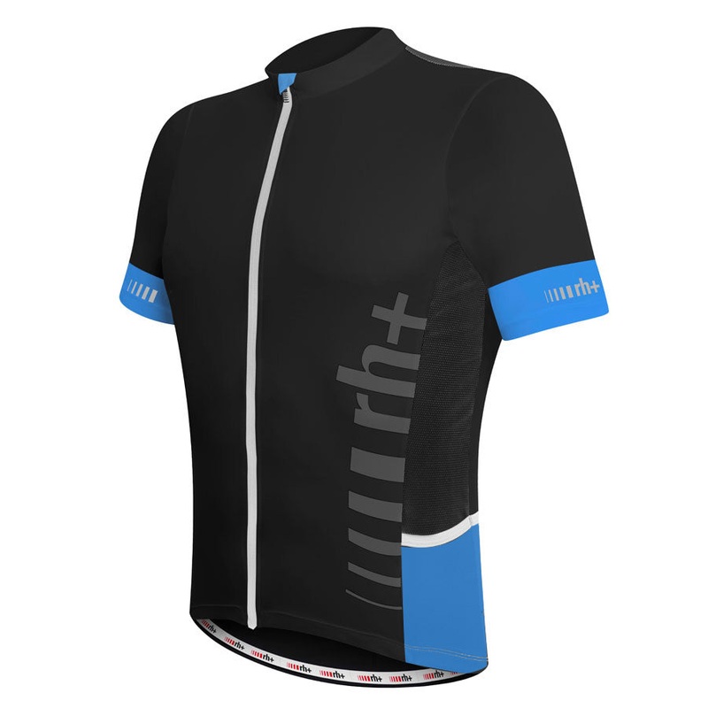Maglia Rh+ Logo Evo - Nero Blu