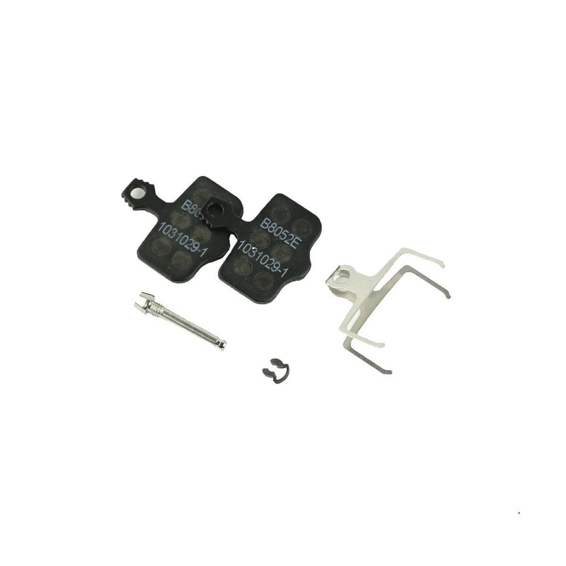 Sram Disc Brake Pads - Small Organic/Steel (Quiet) - 2 Piece Road/Elixir/Db/Level B1 (2020+) - Oe Road Pad: Black