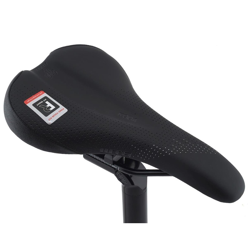 WTB Koda Saddle (Black) (Steel Rails) (Wide) (150mm) 