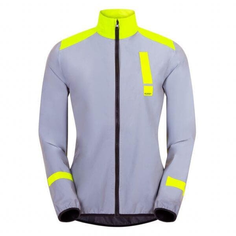 HUMP Women's Ultra Reflect Waterproof Jacket - Reflect / Hi-Viz YW - Size 16