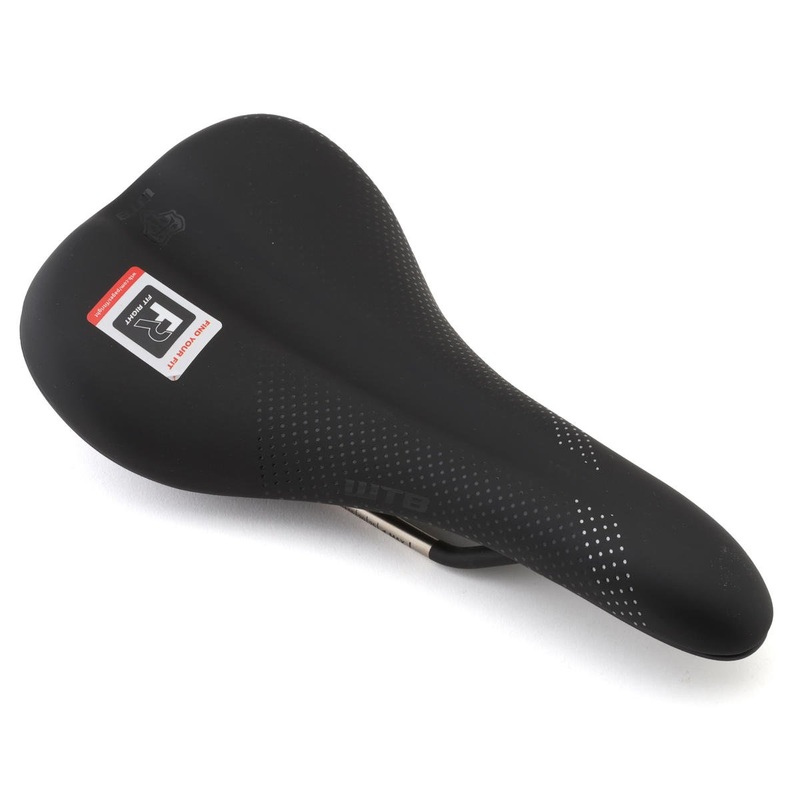 WTB Volt Fusion Form Saddle (Black) (Titanium Rails) (Medium) (142mm) 