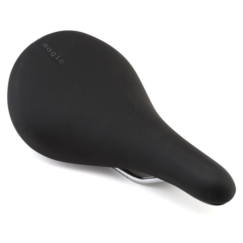 Cannondale Magic Cromo Saddle (Black) (Chromoly Rails) (Radius) (142mm) 