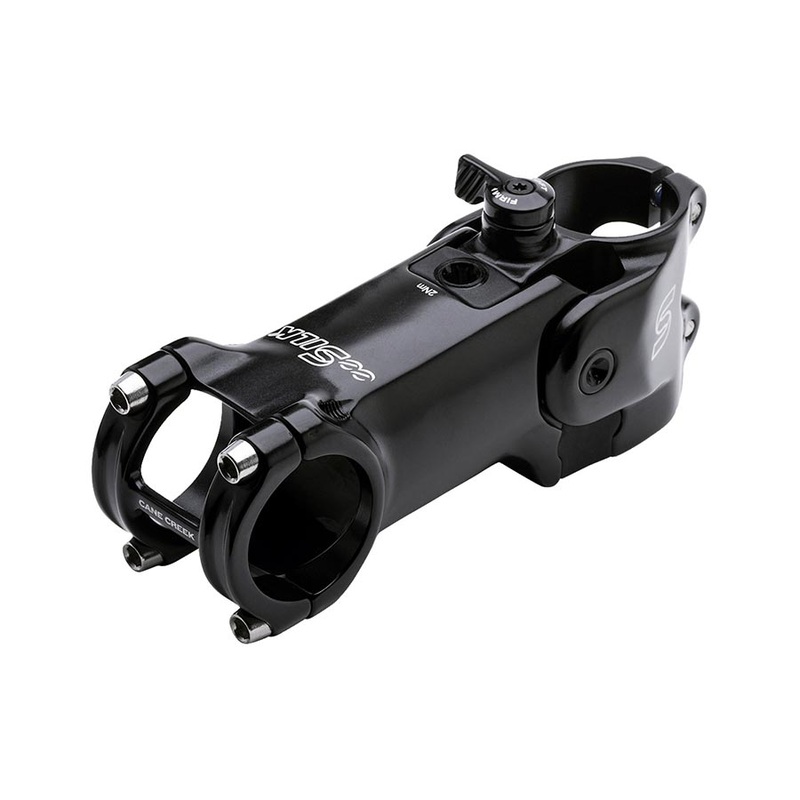 Cane Creek eeSilk Stem - 100mm 31.8mm -6 1 1/8 Alloy Black