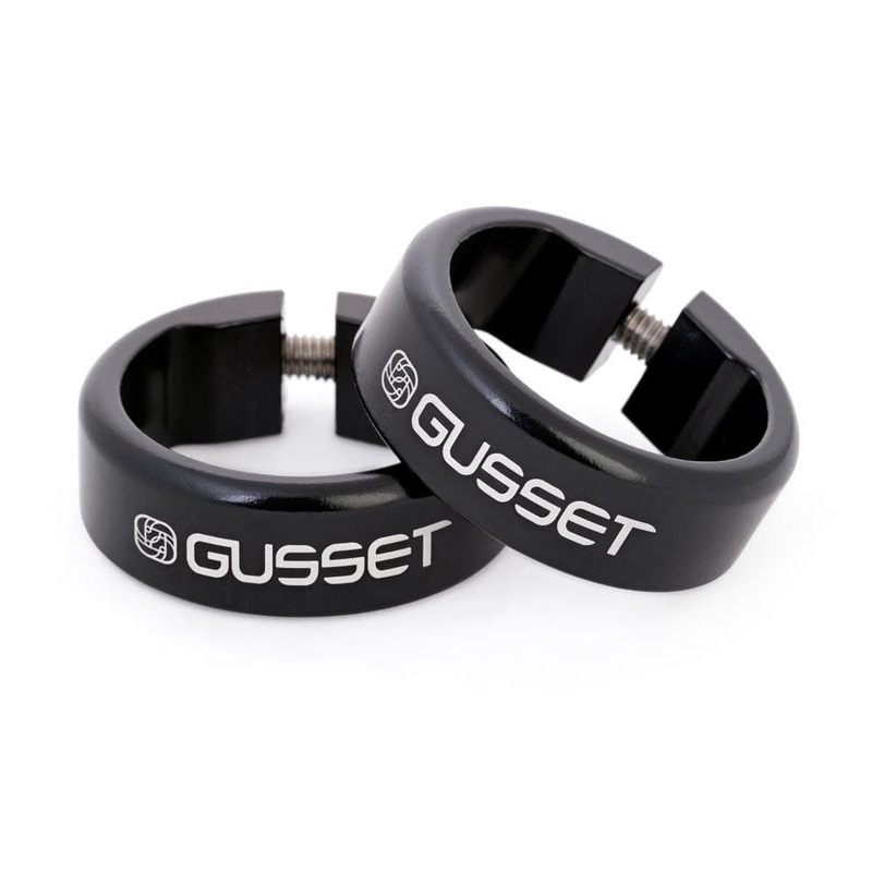 Gusset Grips S2/Single File Clamps  Grips Black