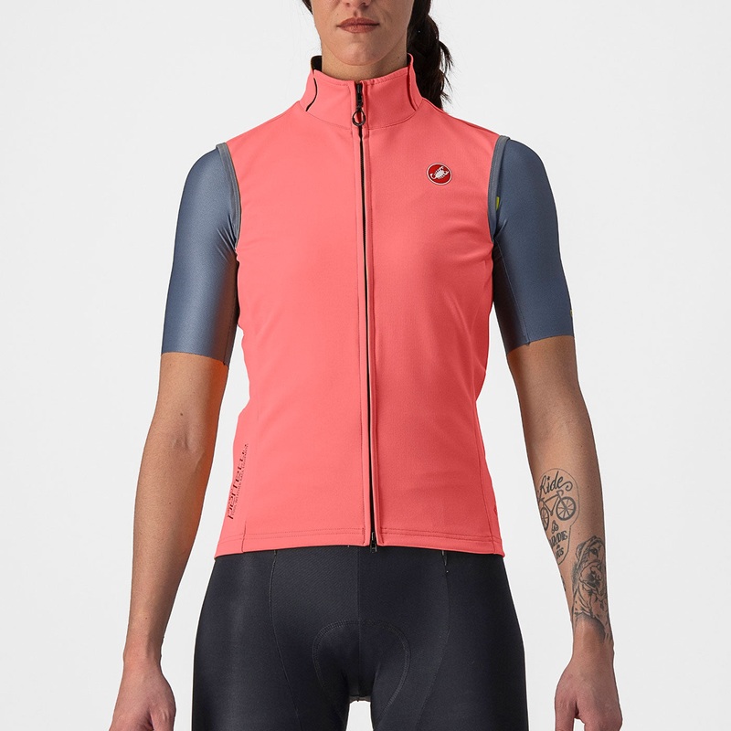 Gilet donna Castelli Perfetto RoS 2 - Rosa