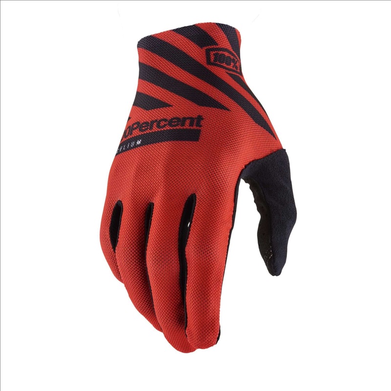 100% Celium Glove Racer Red|S|M|L|XL