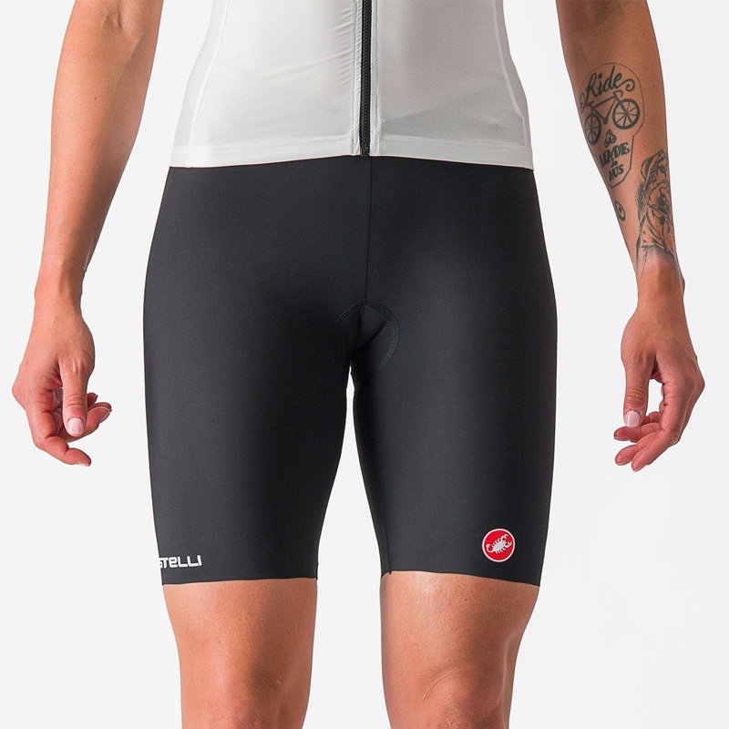 Pantaloncini donna Castelli Core Drill - Nero
