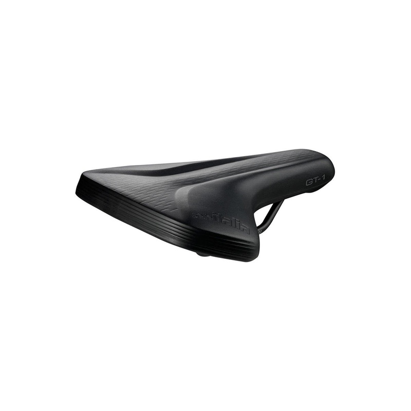 Selle Italia GT-1 Comfort Saddle (Black) (FeC Alloy Rails) (L2) (180mm) 