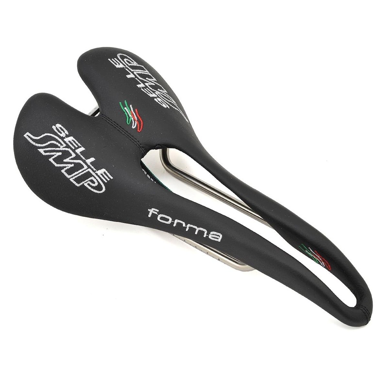 Selle SMP Forma Saddle (Black) (AISI 304 Rails) (137mm) 
