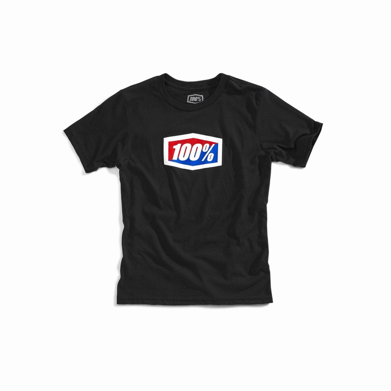 100% Official Youth T-Shirt Black