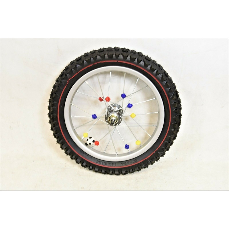 14 Bike Front Wheel & Tyre & Tube Raleigh Striker Other Kids Bikes 14 X 2.125