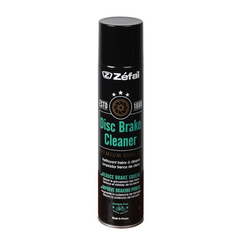 Zefal Disc Brake Cleaner|DISC BRAKE CLEANER ZEFAL 400ML AEROSOL (EA)
