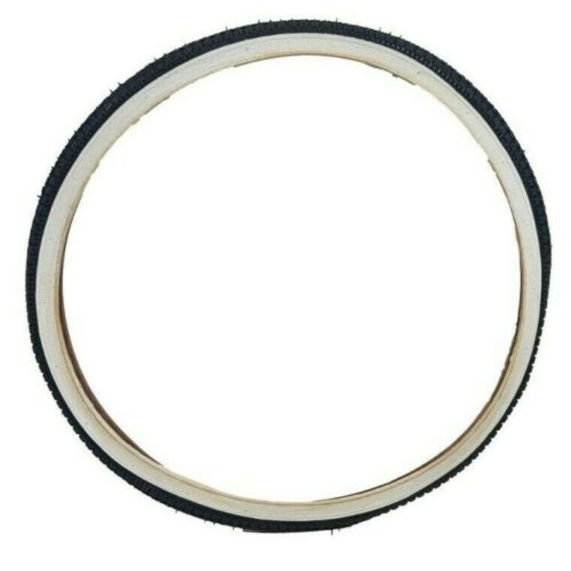 28 x 1 1/2 (40-635) Tyres Heavy Roadster Tread For Vintage Bikes Black & White