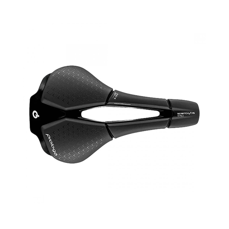 Prologo Scratch M5 Space Saddle (Black) (Nack Carbon Rails) (147mm) 