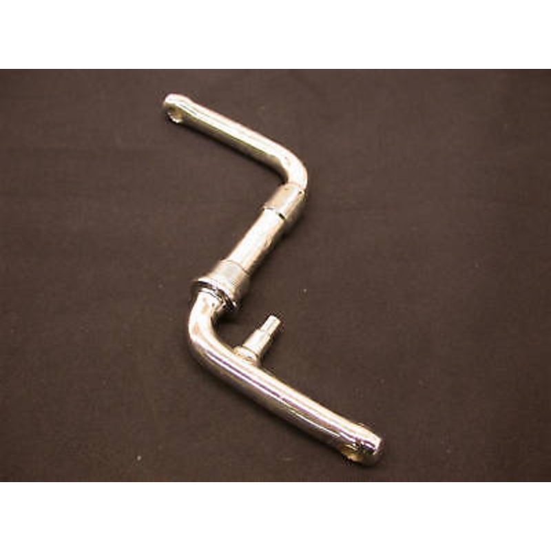 4100mm CHROME ONE PIECE CRANK FOR CHILDRENS BMX BIKES & JUNIOR CYCLES NOS OPC