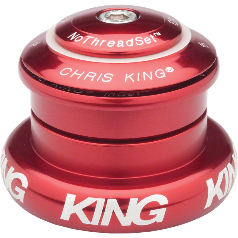 Chris King InSet i7 Headset - 1-1/8 - 1.5 44/44mm Red