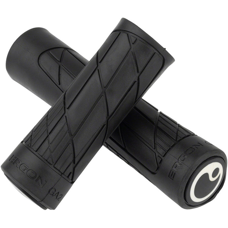Ergon GA2 Grips - Lock-On Twistshift Single Black