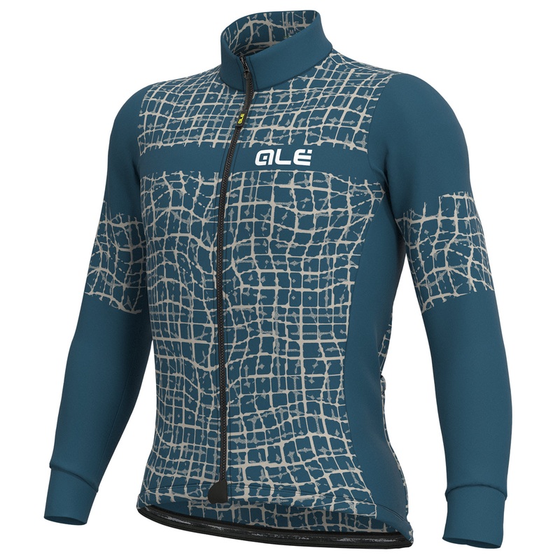 Maglia maniche lunghe Ale Solid Wall - Petrolio