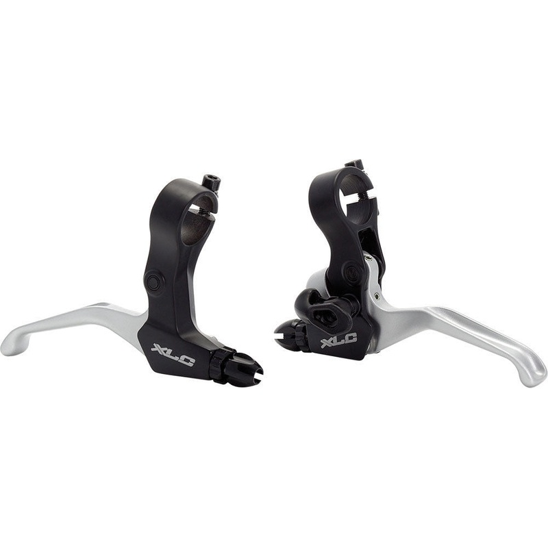 XLC MOUNTAIN BIKE 2 FINGER BRAKE LEVERS WITH INTEGRATED BELL ALLOY 50% OFF RRP