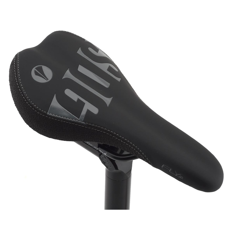 SDG Fly Jr Kid's Saddle (Black) (Steel Rails) (122mm) 