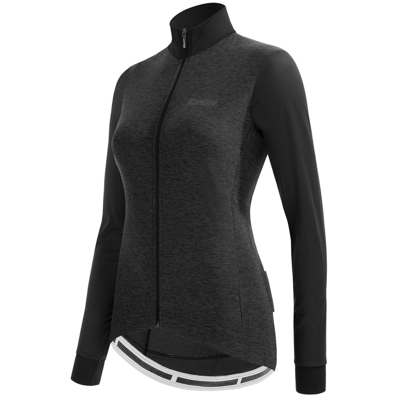 Maglia maniche lunghe donna Santini Colore Puro 21 - Nero