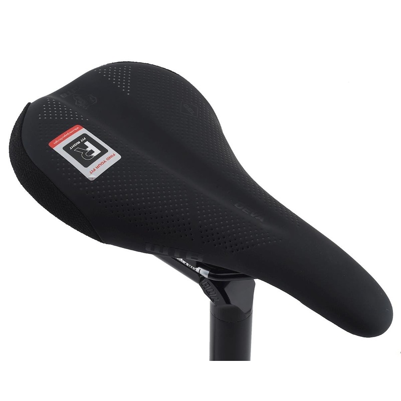 WTB Deva Saddle (Black) (Chromoly Rails) (Medium) (145mm) 