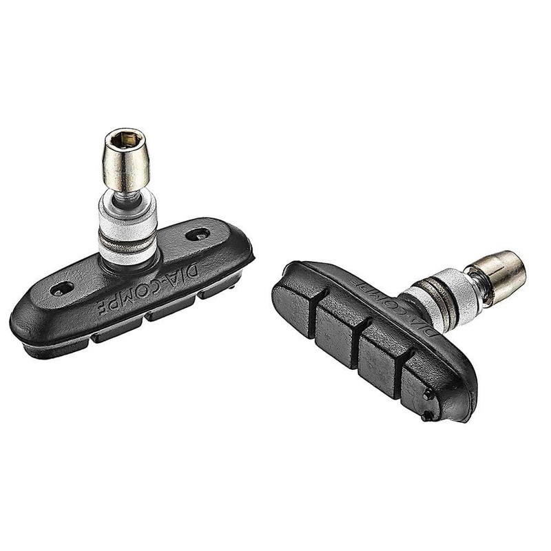Dia-Compe 980 Canti Pads Nutted Brake Pad Black
