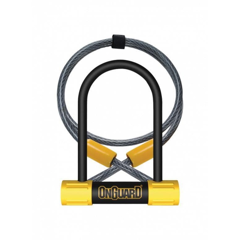 OnGuard Bulldog Mini DT Lock - Black/Yellow - 140mm