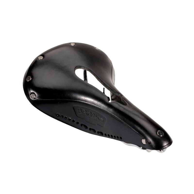Brooks B17 Carved Saddle (Black) (175mm) 