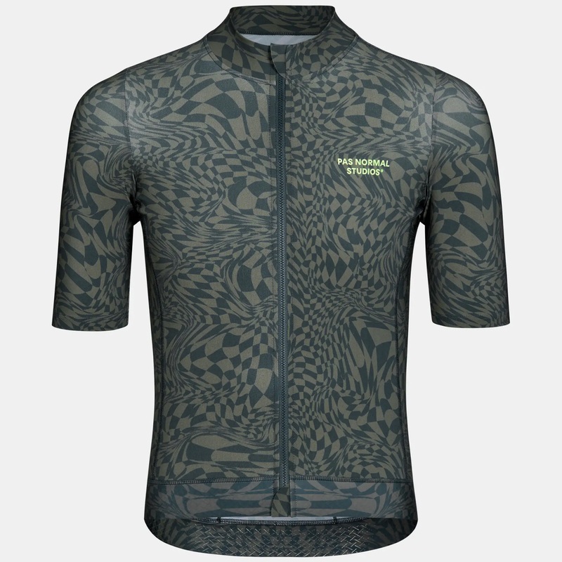 Maglia Pas Normal Studios Essential Check - Verde