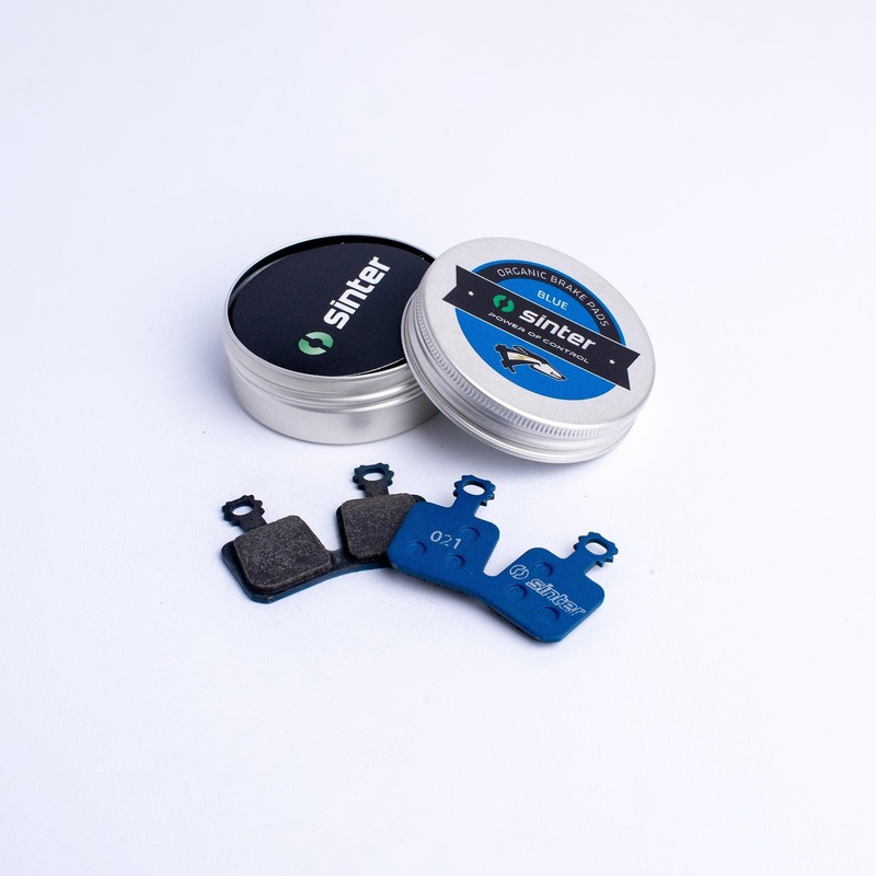 Sinter Disc Brake Pads - 021 Magura S530 - Single Pair Metal Can Carded: Blue
