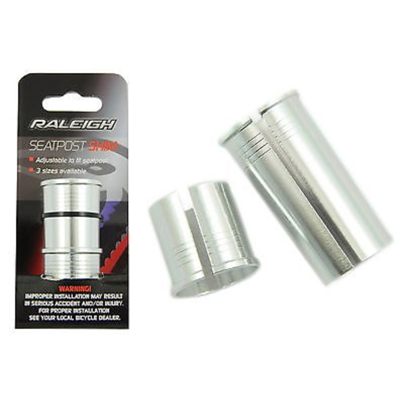 27.2mm SHIM FOR BIKE SEAT POST SADDLE STEM CONVERT FROM 29.6-31.8mm GFS996